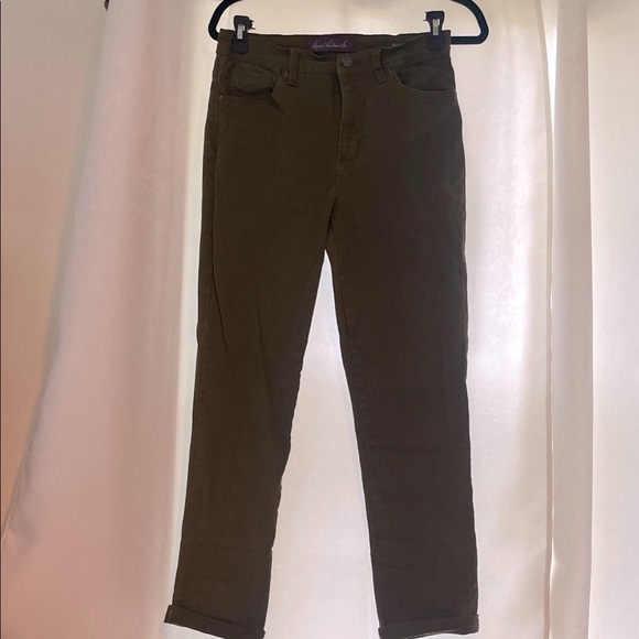 Gloria Vanderbilt Olive bootcut denim - Picture 1 of 6